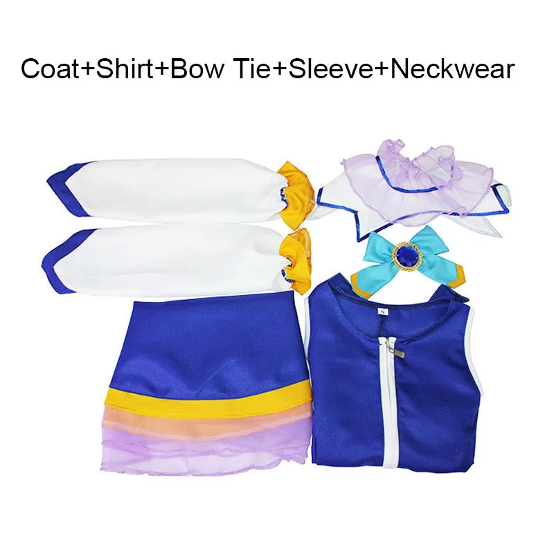 Аниме Konosuba Aqua Косплей Kono Subarashii Sekai ni Shukufuku Wo! Костюм Satou Kazuma униформа костюм