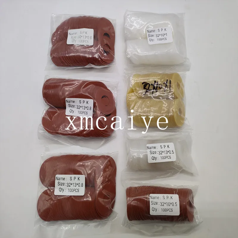 

High Quality Red Color Rubber Sucker For Offset Printing Machine Parts 32x10x0.5mm 30*13*0.8mm 32*13*0.8mm 32*10*1mm