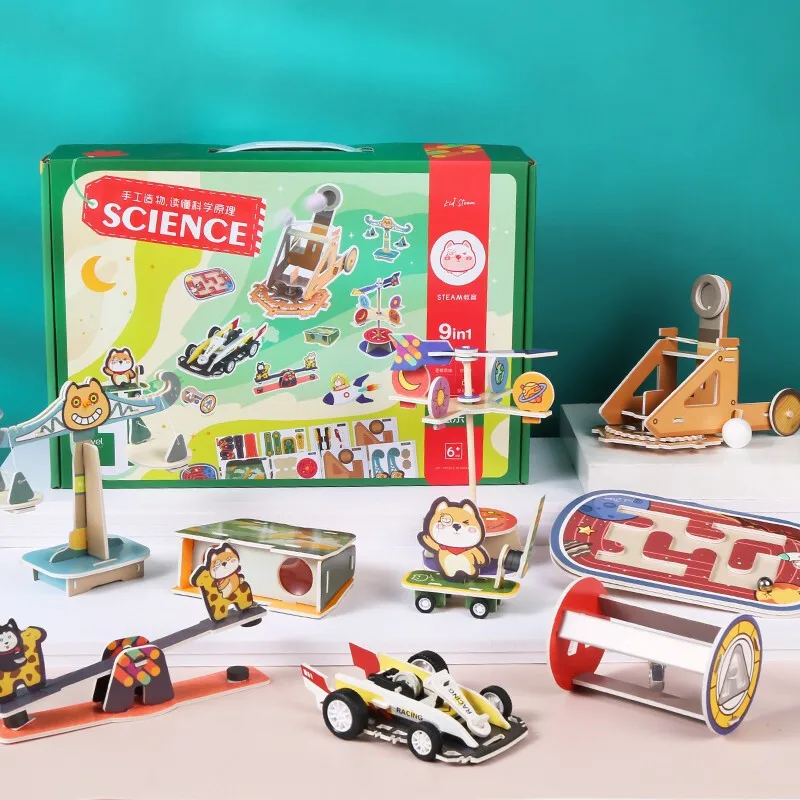 

Scientific experiment kit primary school students' circuit equipment, physical experiment children's hand-made diy New Year's