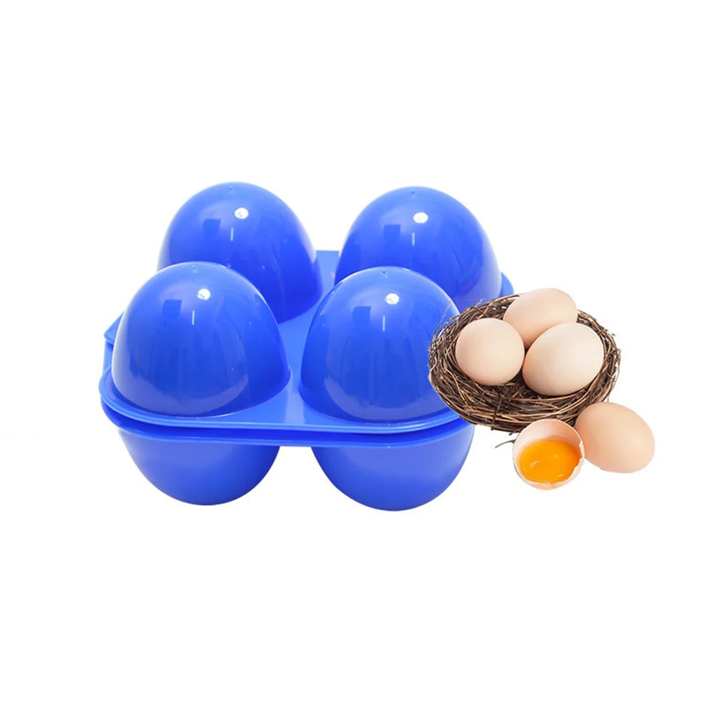 

Portable Egg Holder Storage Container Box Organizing Color Random