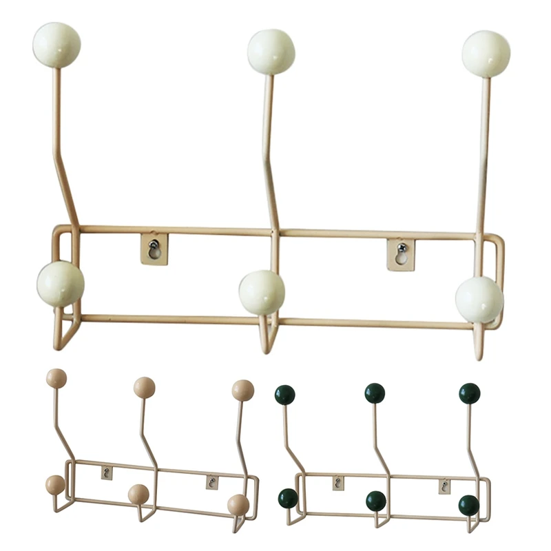 

Винтажные тройные Крючки над дверью в Корейском стиле, металлический держатель для одежды и шляпы, украшение для дома, детской комнаты, детс...