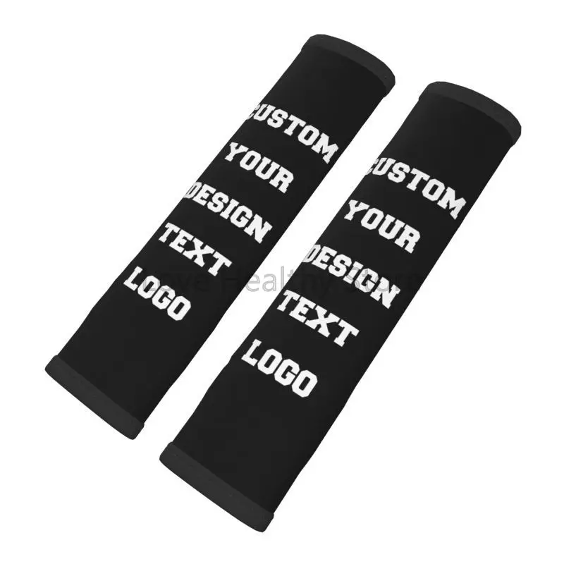 

Изготовленный на заказ ваш дизайн текст фото автомобильный ремень безопасности чехол из 2 шт. универсальный мягкий ремень безопасности плечевая защитная подушка ремни безопасности