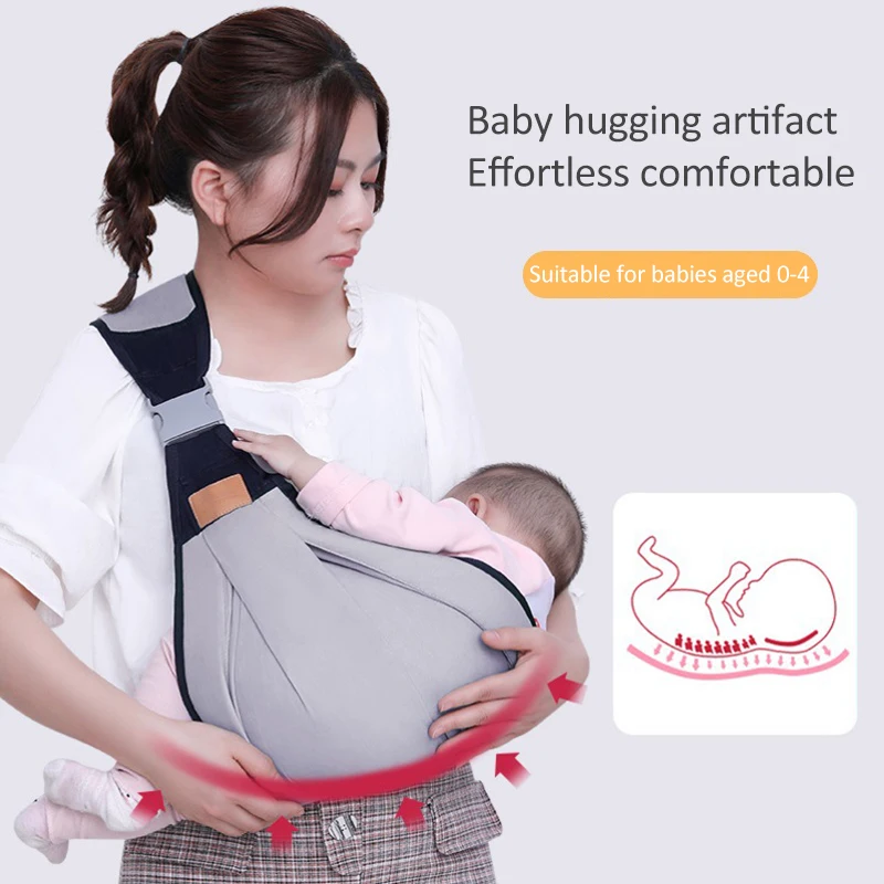 Baby Carries Cotton Wrap Sling Carrier Newborn Safety Ring Kerchief Baby Carrier Comfortable Infant Kangaroo Bag