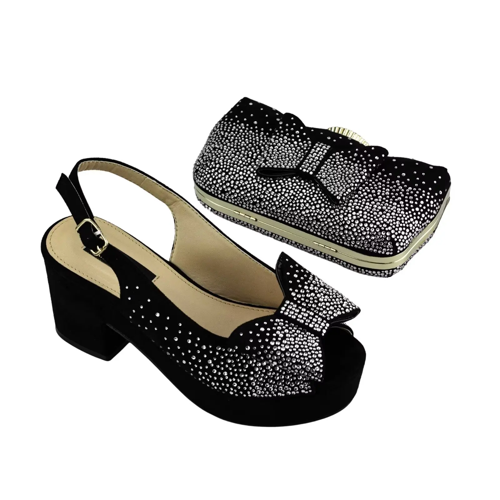 

Doershow Высококачественная женская обувь и сумки в африканском стиле, набор новейших серебряных итальянских искусственных предметов для вечеринки