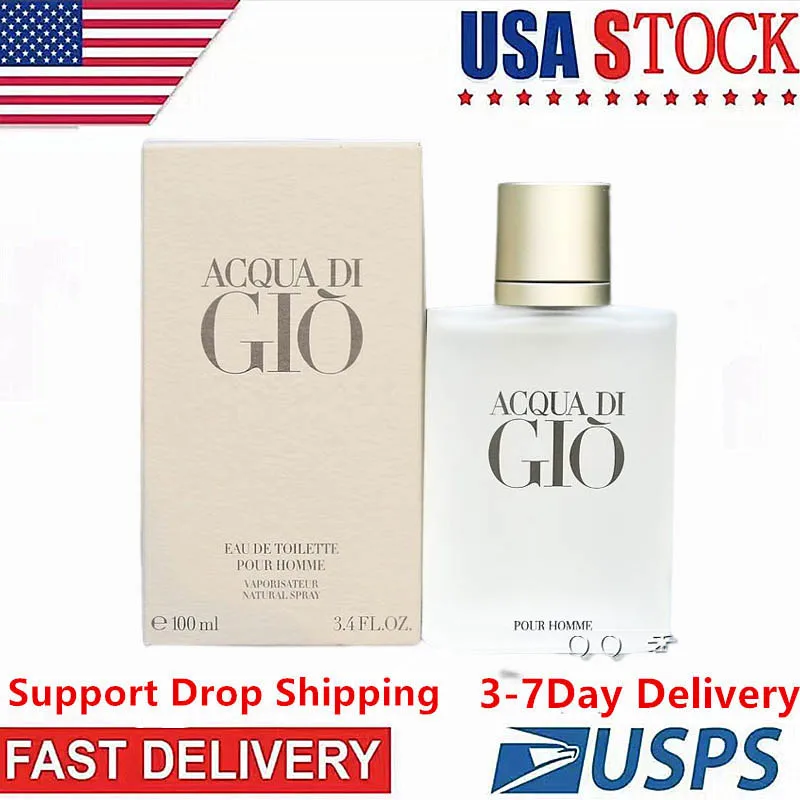 

Free Shipping To The US In 3-7 Days Acqua Di Gio Perfume for Men Original Classical Colognr Fragrance