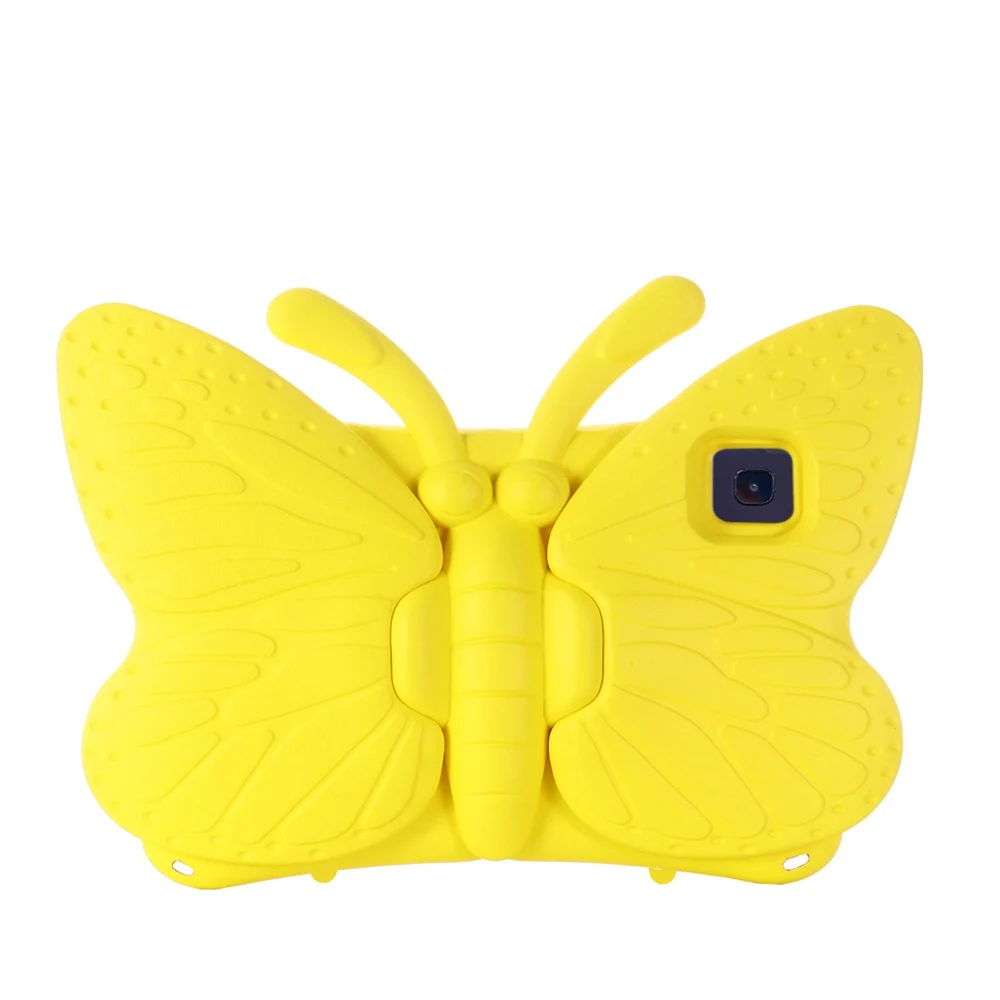 

For Samsung Tab A7 Case 10.4 Inch SM-T500 T505 EVA Butterfly Kids Cover for Galaxy Tab S5E T720 T725 S6 Lite SM-P610 P615 Funda