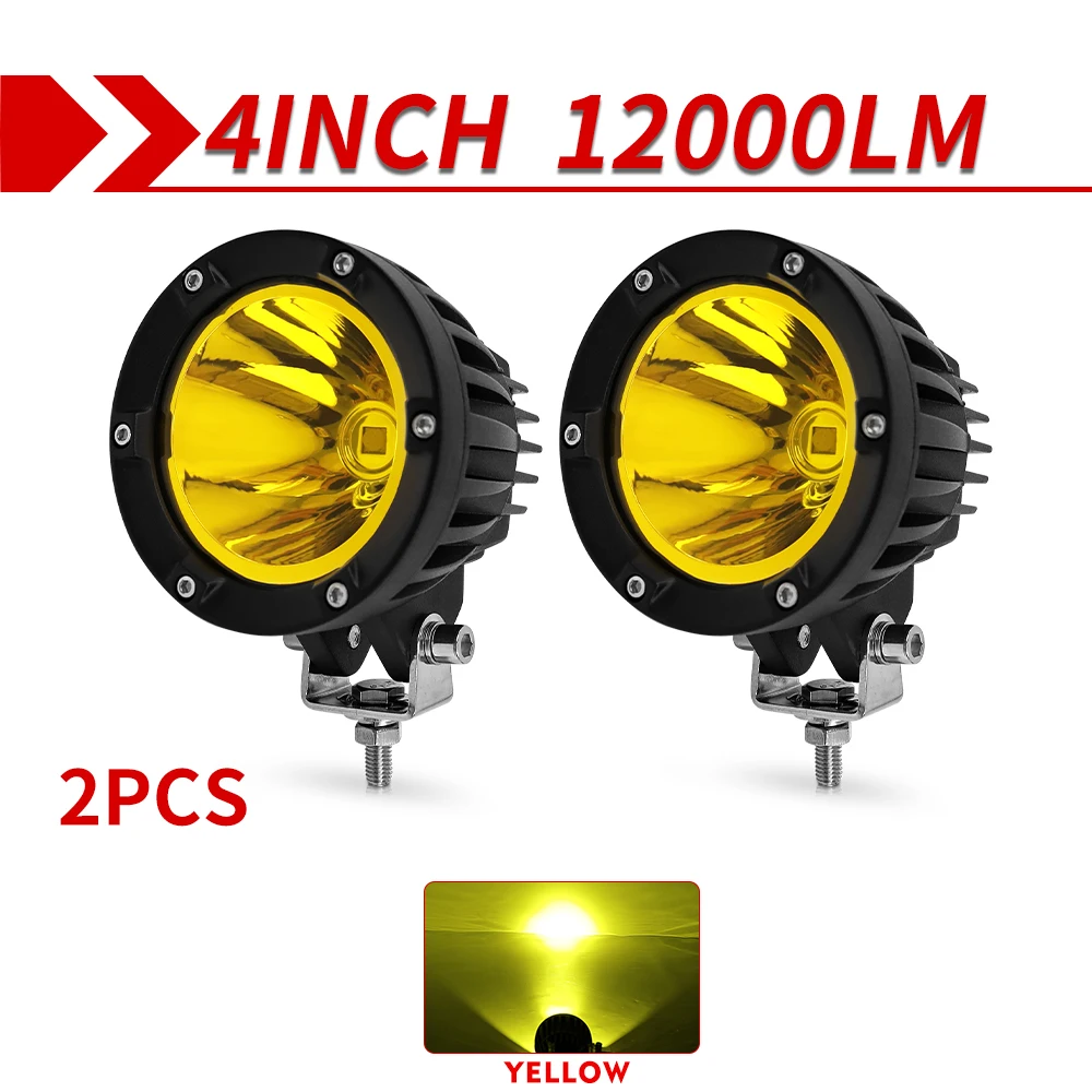 

CO LIGHT Светодиодная рабочая световая панель 3-дюймовые 4x4 внедорожные ходовые огни 12 В 24 В Автомобиль Грузовик Внедорожник ATV Мотоцикл дальнего света 6000K 3500K