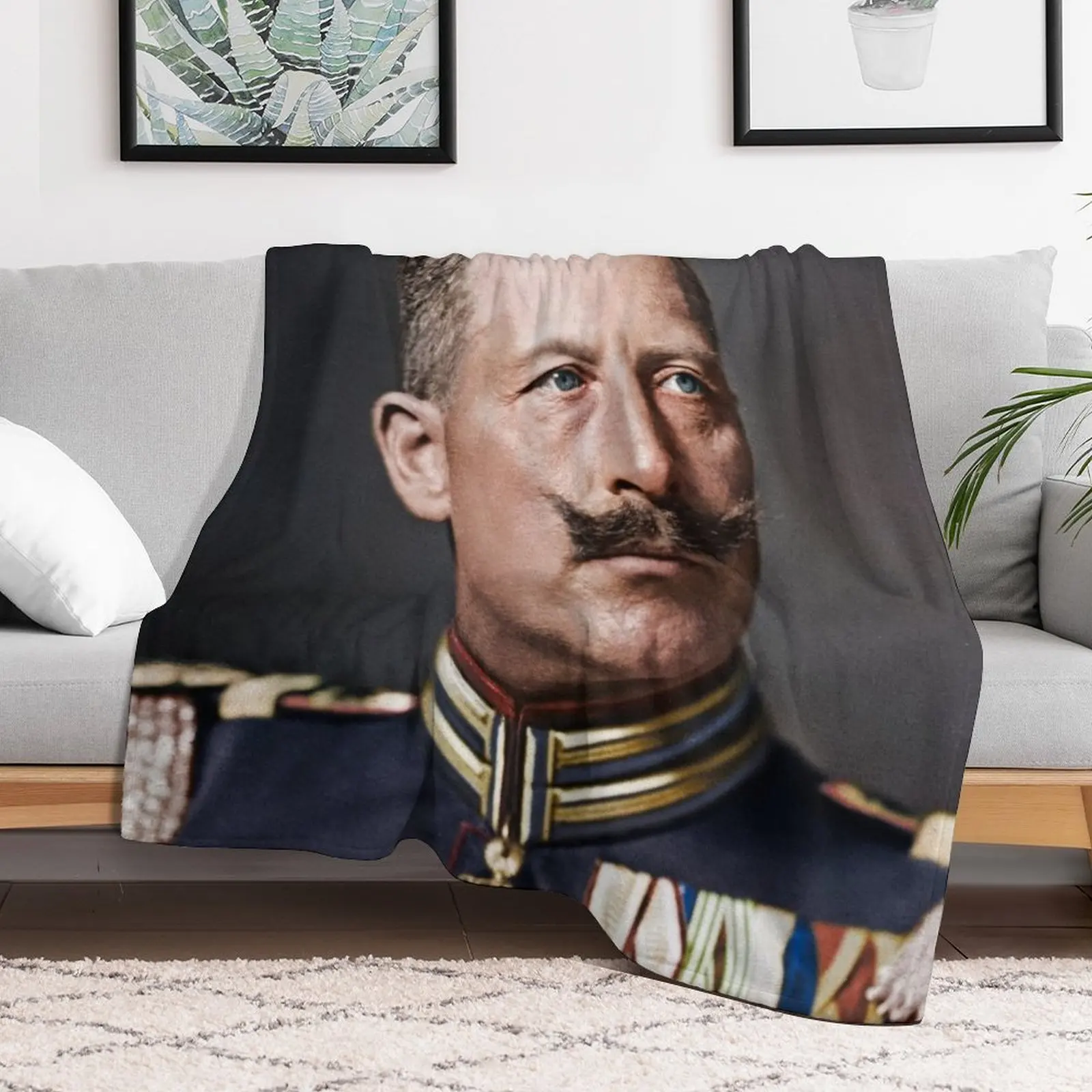 Plush одеяло Kaiser Wilhelm II 1908