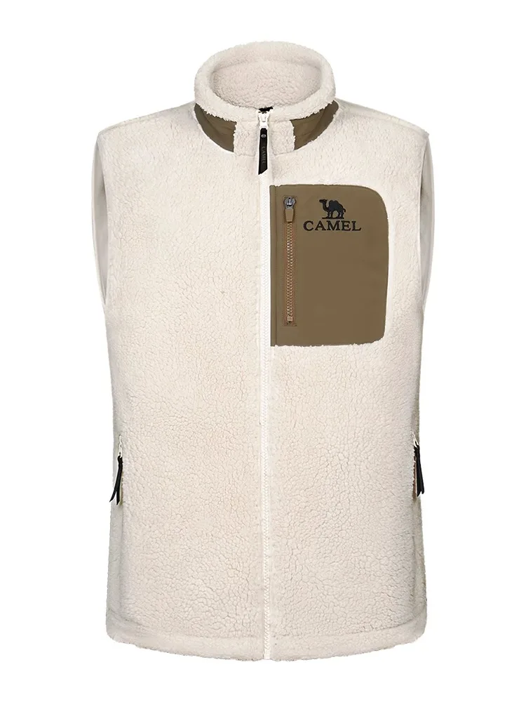 Верблюжьи искусственные мужские осенние и зимние новые флисовые утолщенные