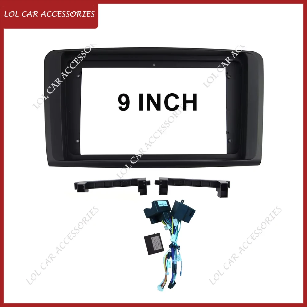 

Автомобильная магнитола 9 дюймов для Mercedes BENZ ML GL ML350 GL320 X164 W164, стерео, Android, GPS, MP5 плеер, панель приборной панели