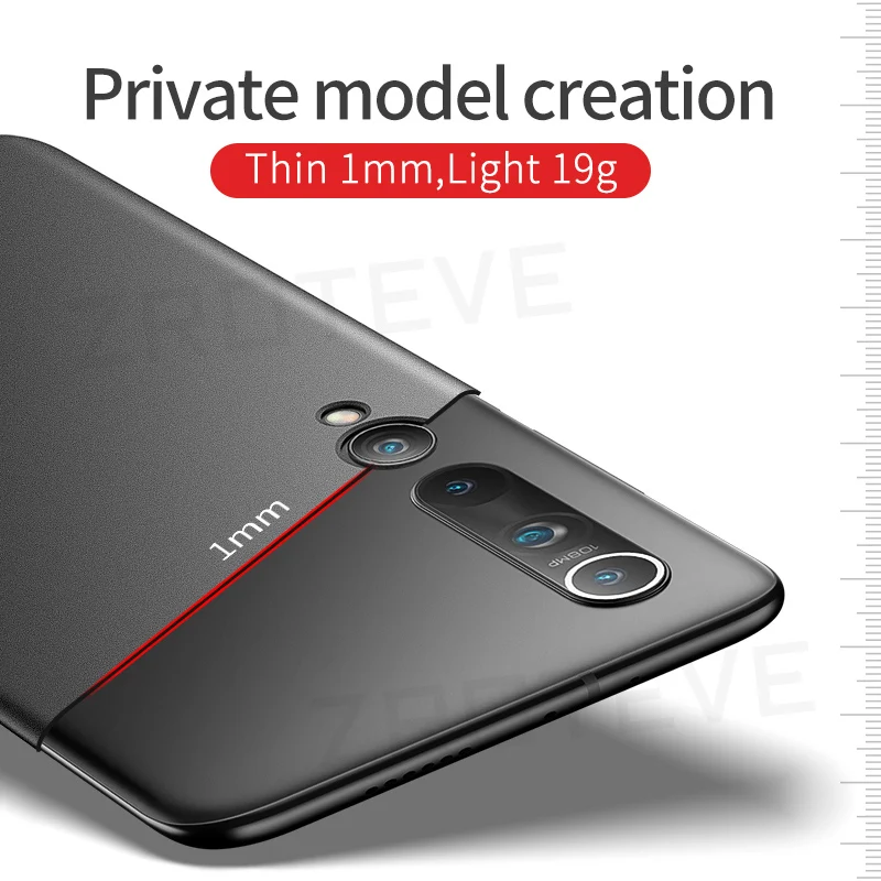 Mi10T Case Zroteve Ultra Slim Hard PC Frosted Cover For Xiaomi Mi 10T Pro Mi10 Xiomi Mi 10 Lite Mi10T Pro Shockproof Phone Cases