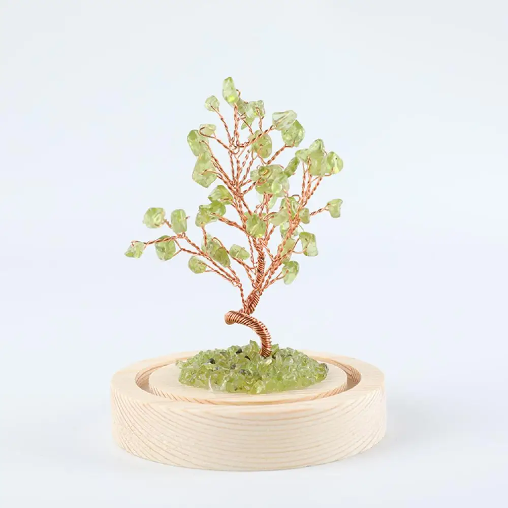 

Натуральный топаз, хрустальное дерево, гравий, предметы интерьера, домашнее творческое офисное украшение ручной работы