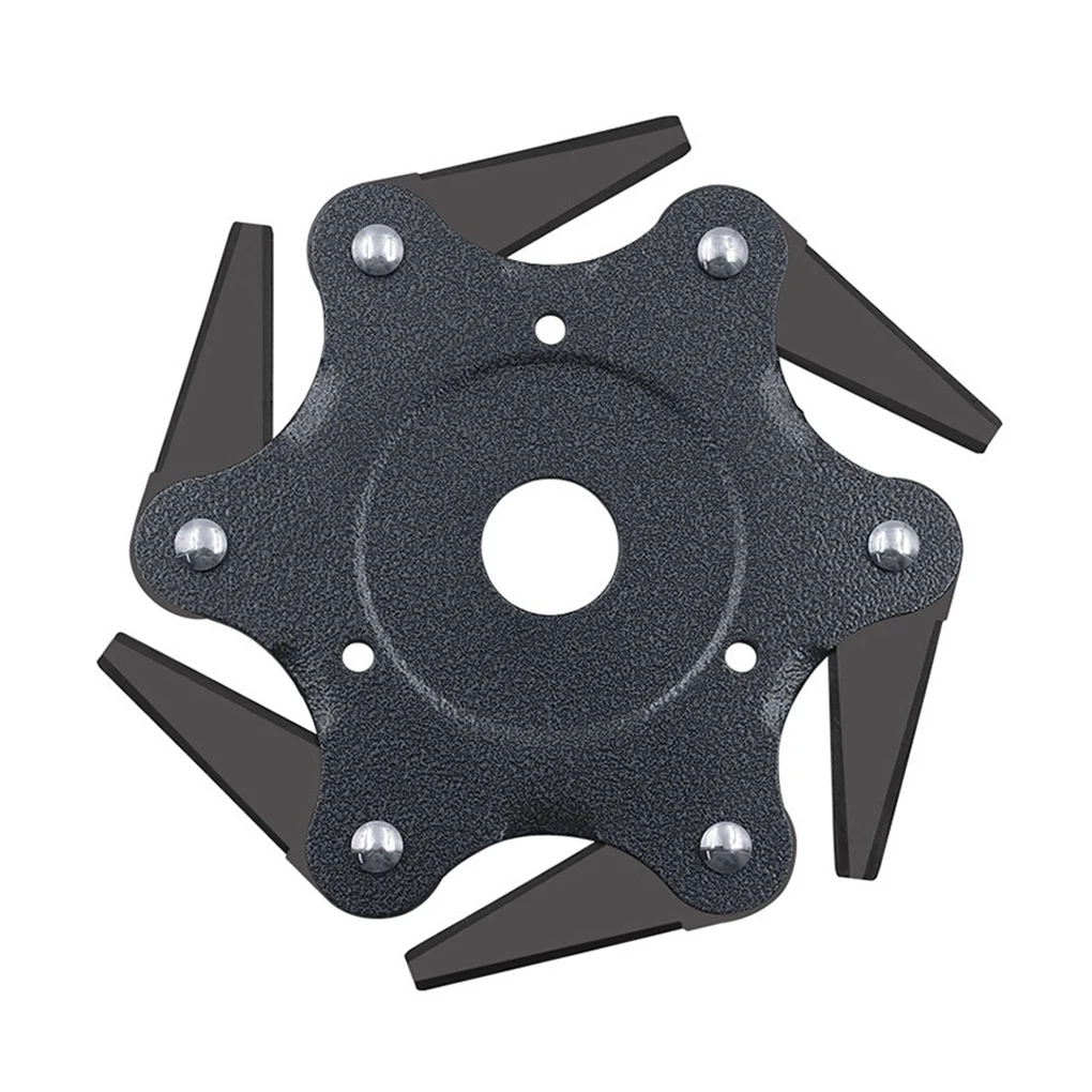 

Лезвие триммера для газонокосилки, универсальная 6-зубчатая щетка, садовый инструмент, двусторонние, экономичные, многофункциональные аксе...