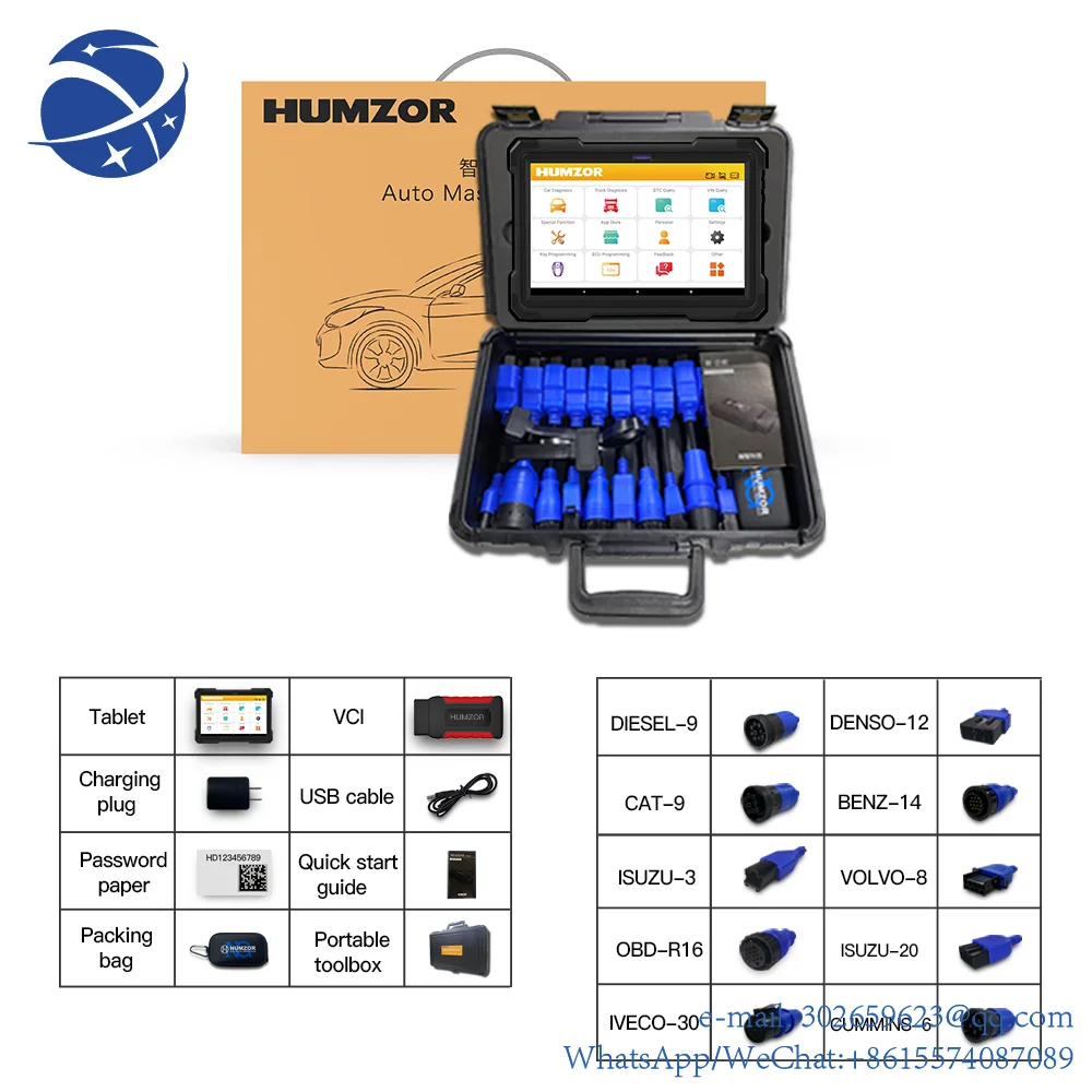 Диагностический сканер humзор NexzDAS ND666 E lite для автомобилей и грузовиков