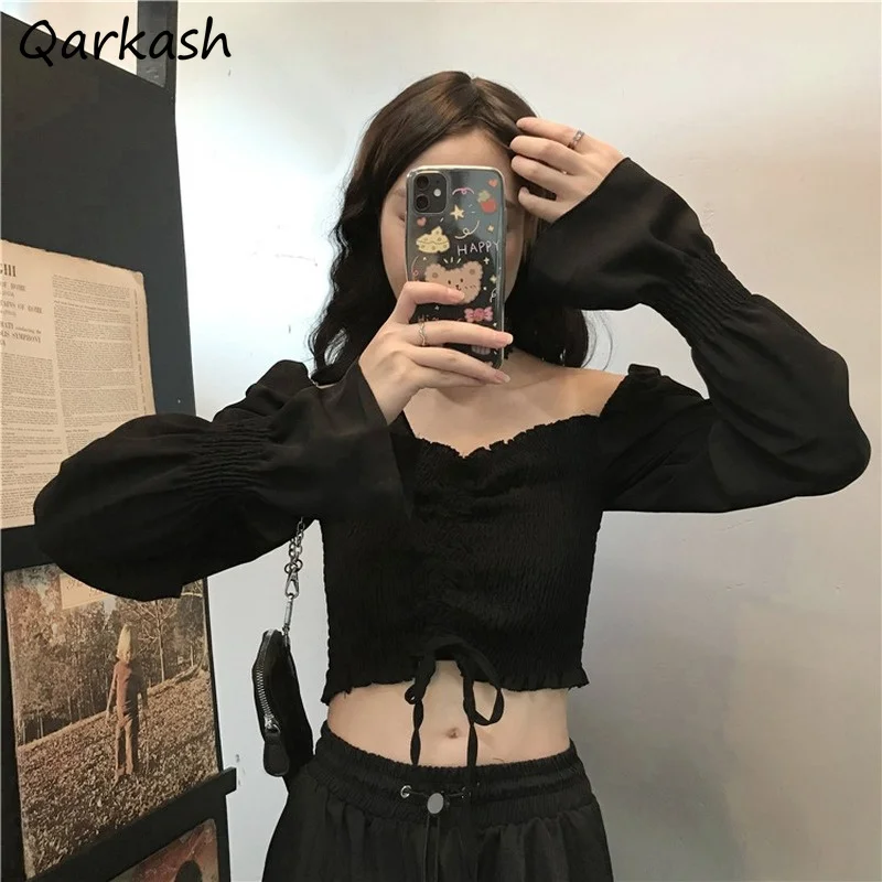 Женская футболка с длинным рукавом куртка черная удобная популярная