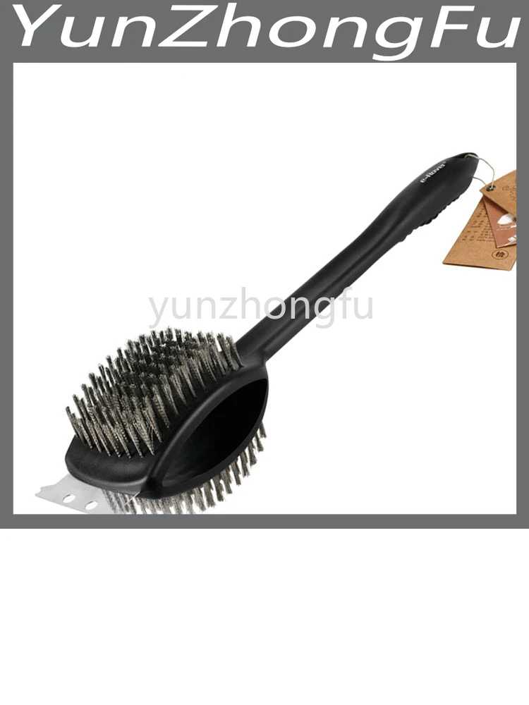 

Suitable for Barbecue Oven Brush Barbecue Wire Cleaning Steel Brush Kitchen Wire Brush Long Handle Brush