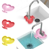 kitchen faucet absorbent mat sink splash guard silicone faucet splash catcher countertop protector for kitchen bathroom