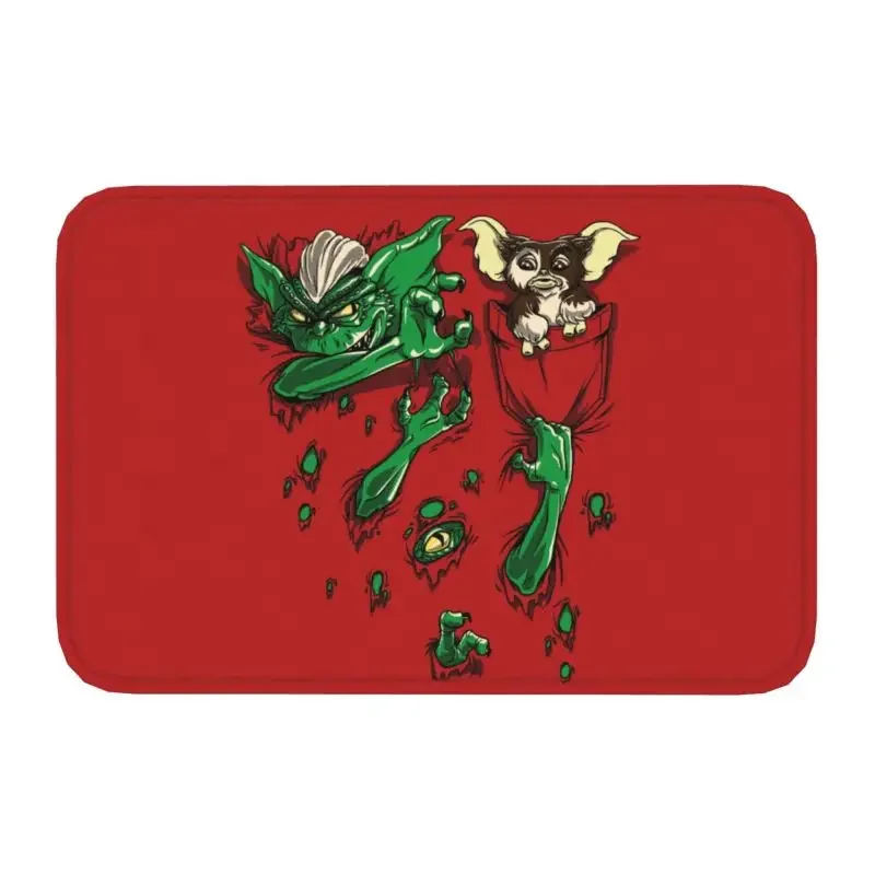 

Индивидуальный Забавный коврик Gremlins Gizmo, Противоскользящий коврик из фильма Mogwai Monster, кухонный коврик для ванной, коврик 40*60 см