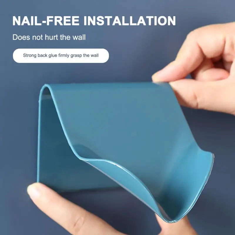 

Настенный держатель для мыла 1 шт., пластиковая подставка для хранения мыла в ванной, душевой кабине, тарелки для душа, со сливом