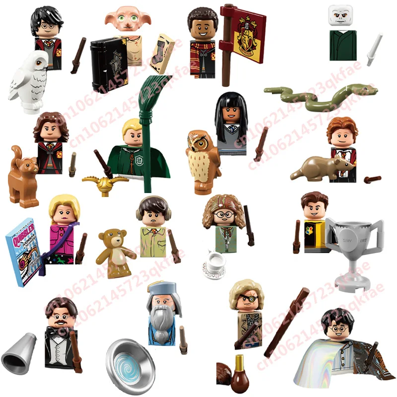 WM Blocks WM6040 WM6041 Фигурки героев из фильмов Добби Игрушки Мини-блоки Сборные игрушки