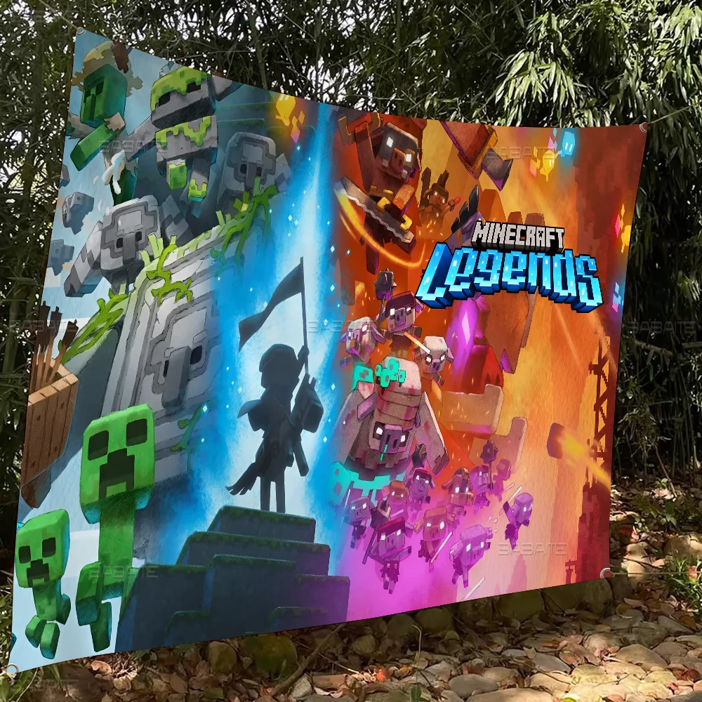 Игровая Шахта C-Crafts продвинутая печать рекламный флаг от компании вечерние Banner