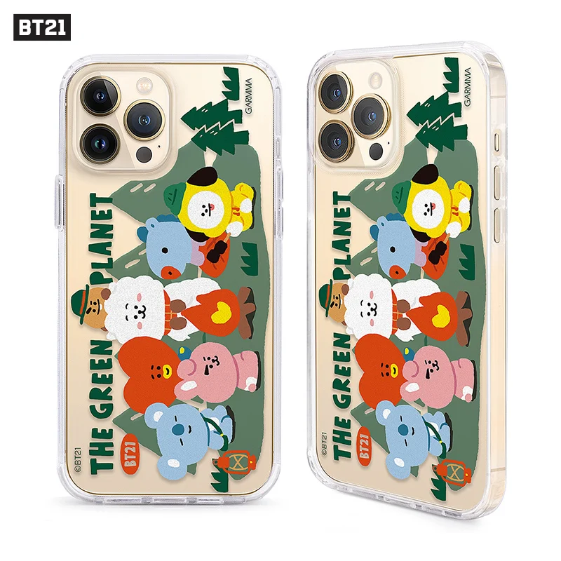 

Kawaii BT21 аниме хобби ТАТА чимми куки Shooky Mang Koya милый iPhone13 Promax телефон все включено защитный чехол