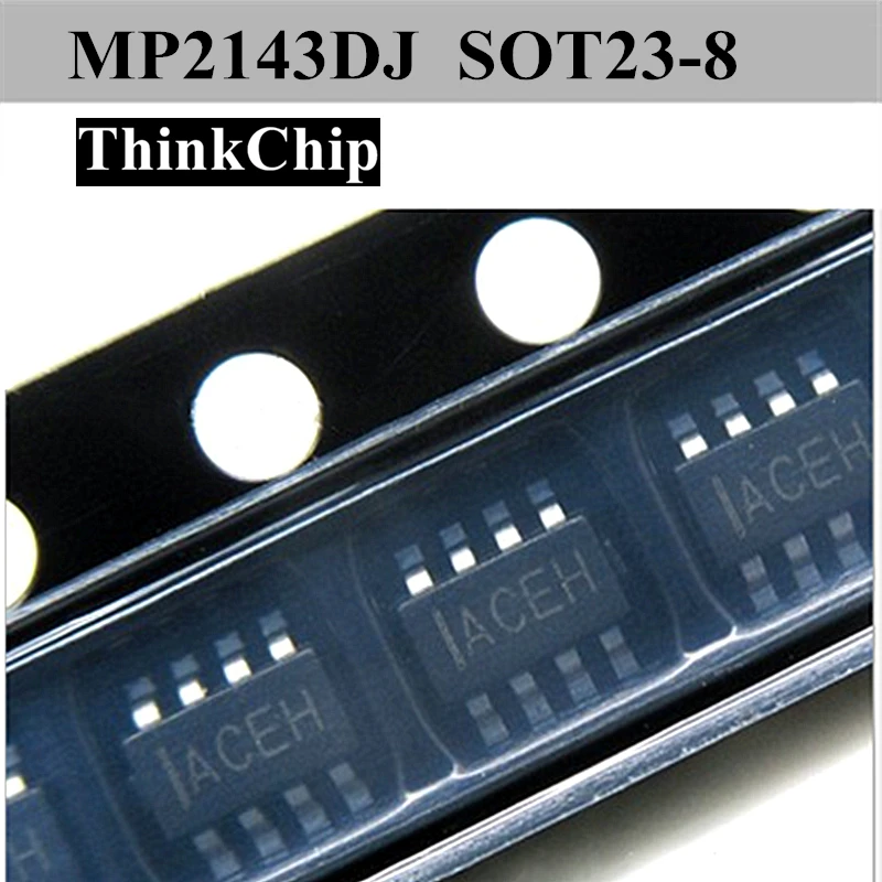 (10Pcs) MP2143DJ-LF-Z SOT23-8 MP2143 (Marking ACEF ACEE ACED) Power Management Chip