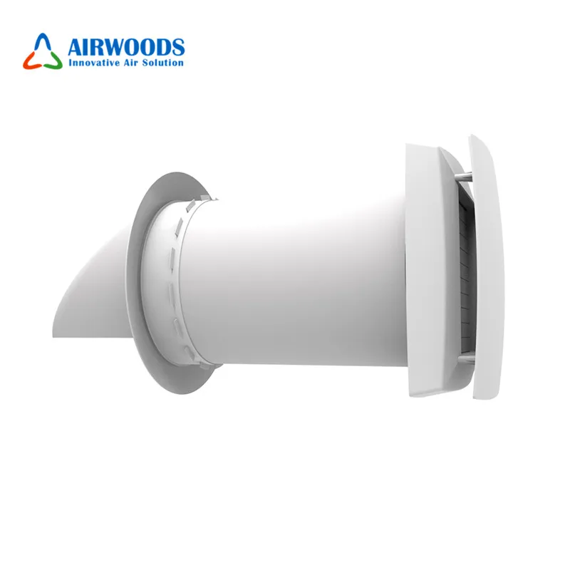 

2021 New Single Room Wall HRV ERV Remote Control Quiet Operation Air Handling Equipment