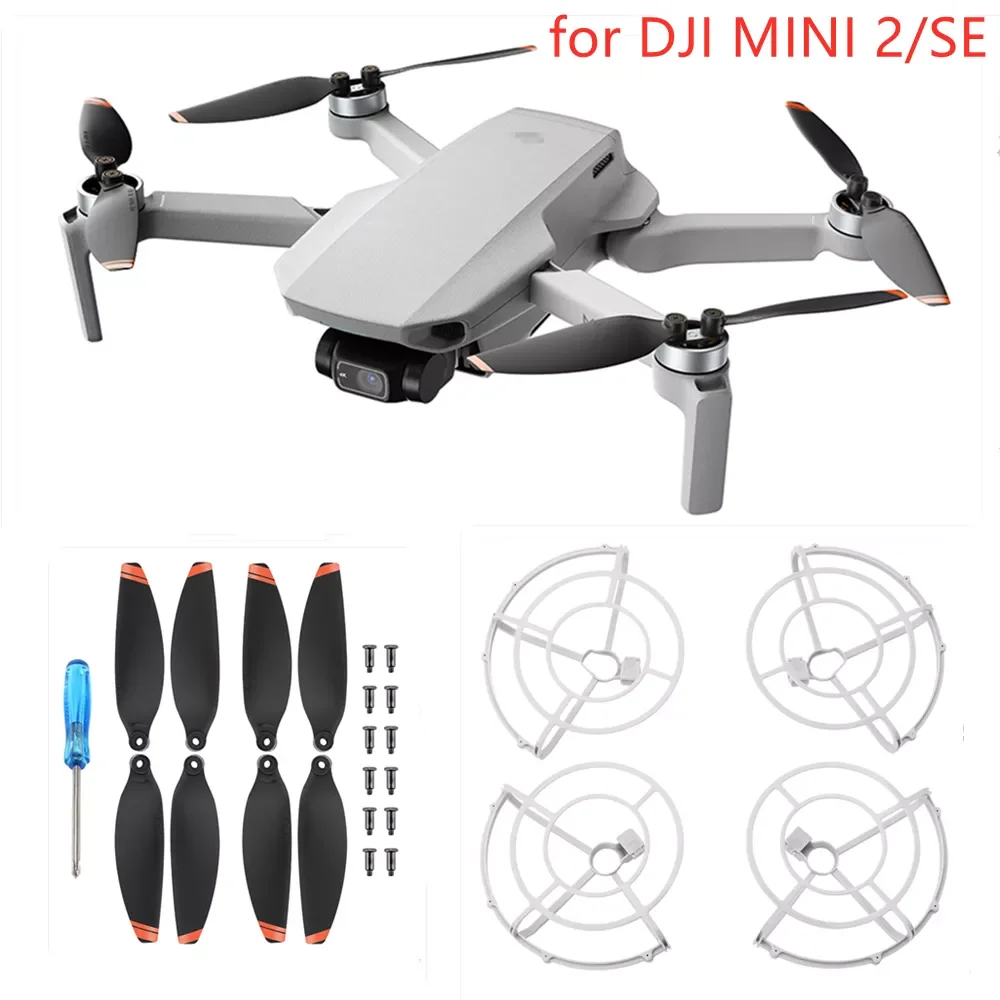 

Replacement Propellers for DJI Mini 2/SE Drone Light Weight 4726 Props Blade CW CCW Wing Fans Drone Propeller Guard Holder