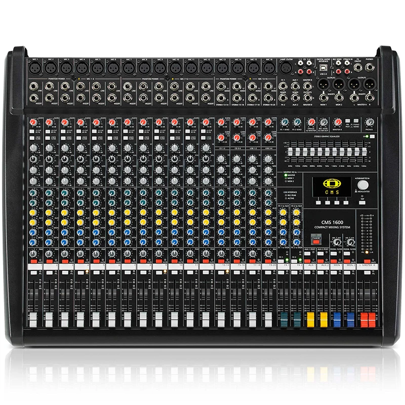 Аудиомикшер CMS1600-3 для аудиоусилителя DJ-микшера с USB