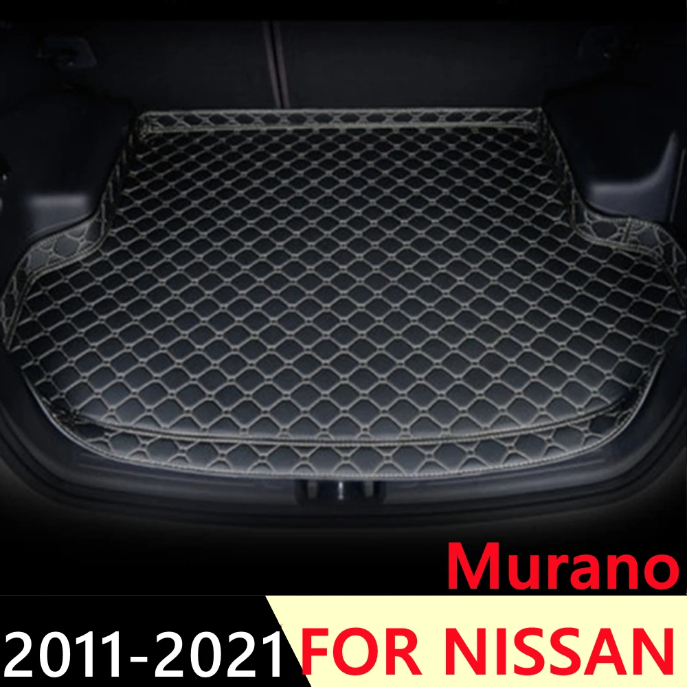 

Коврик для багажника автомобиля для NISSAN Tiida 2006 2007-2021, высокий боковой водонепроницаемый задний грузовой коврик, коврик, автомобильные аксес...