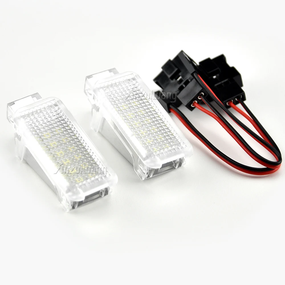 Автомобильная белая фотолампа для Audi A1 A2 A3 A4 A5 A6 A7 A8 Q3 Q5 Q7 TT VW Skoda