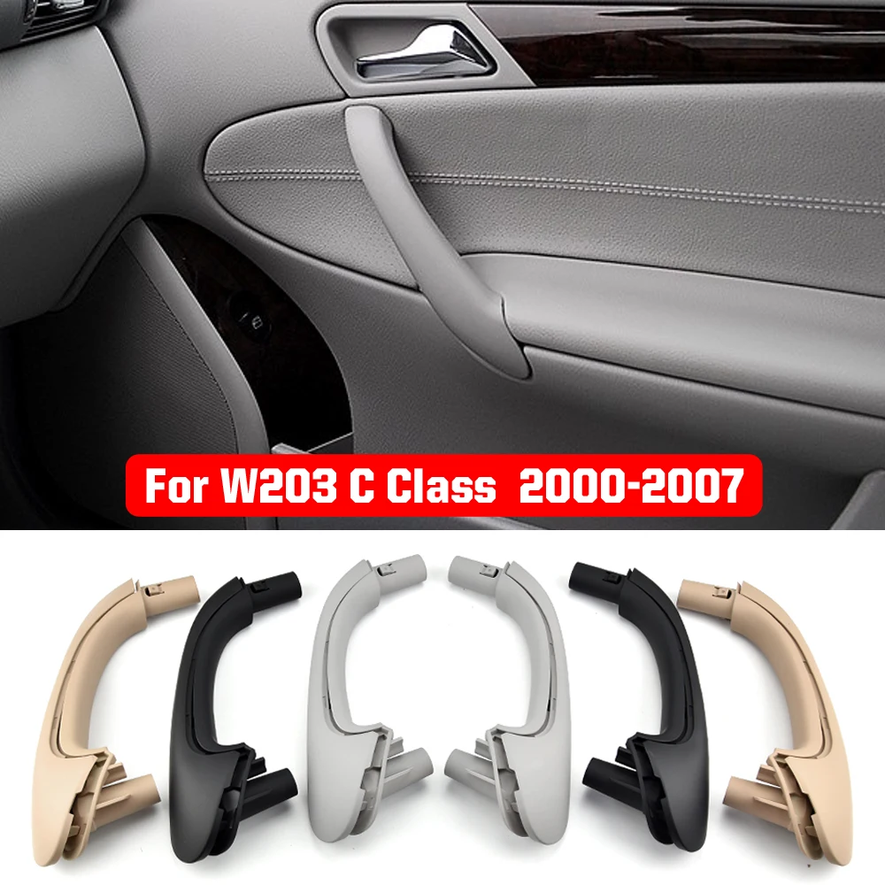 

Car Front Left Right Inner Door Pull Handle Cover Interior Accessories Handles For Mercedes Benz W203 2000-2007