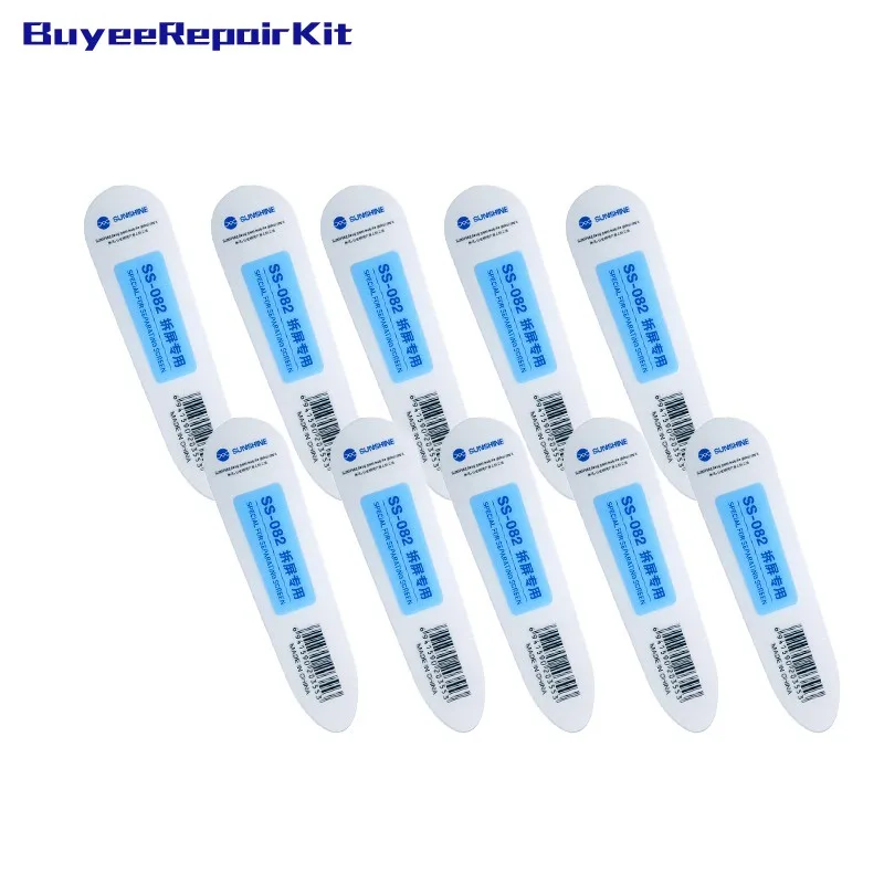 

10PCS Spudger Metal Thin Pry Blade Laptop Cell Phone Tablet LCD Screen Battery Opening Disassemble Tool Electronic Repair Kit