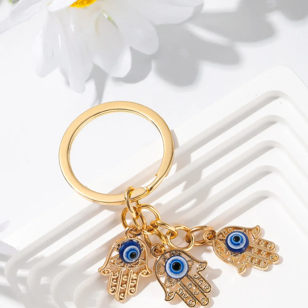 Турецкая синяя подвеска сглаза брелок для рюкзака телефона кошелька идеальный