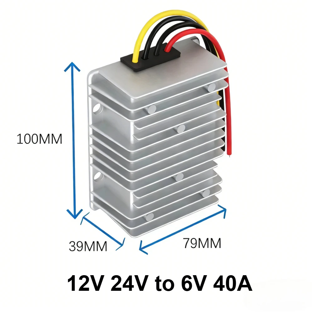 

Понижающий преобразователь waohei 10-36В до 6В