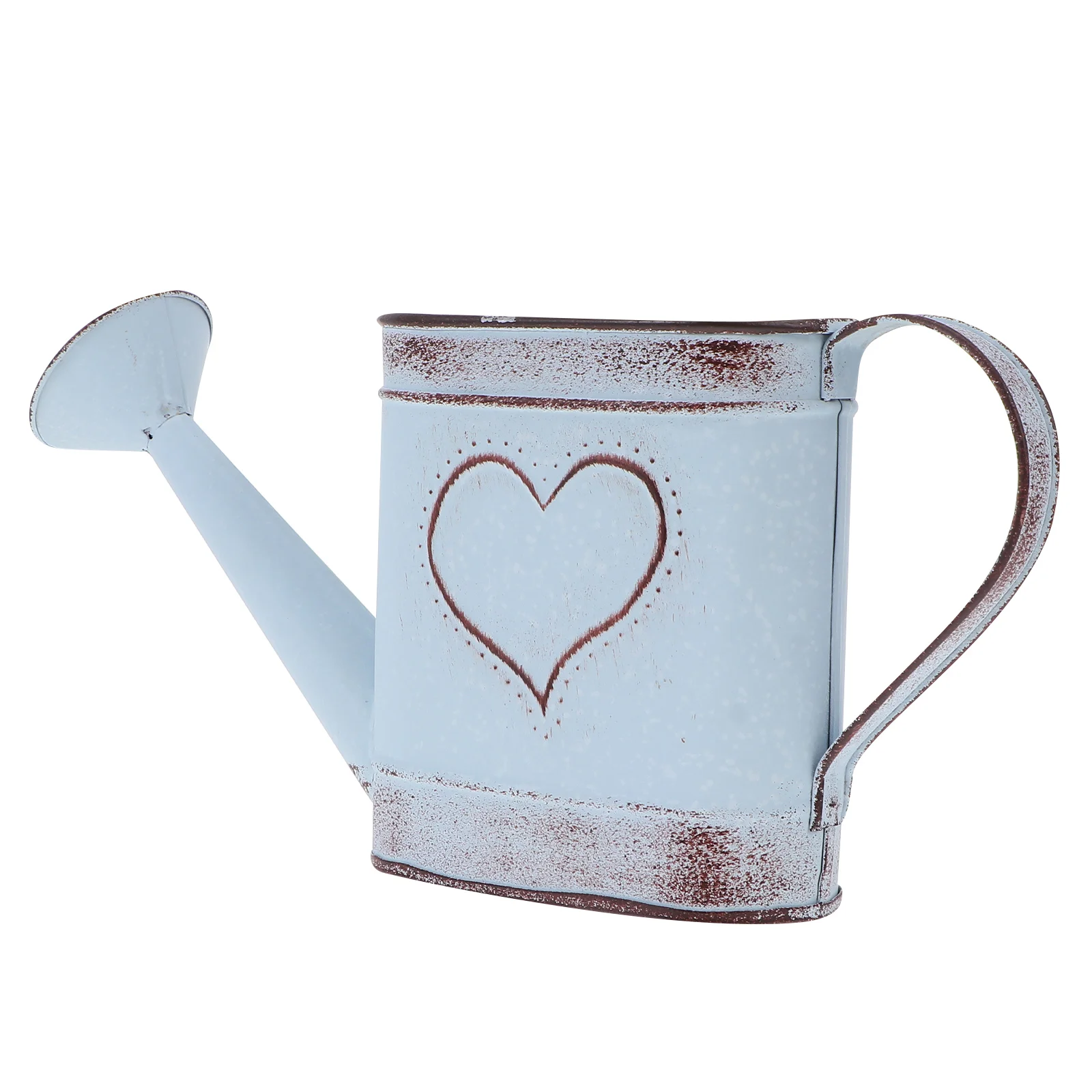 

Kettle Flower Pot Watering Home Can Plants Gardening Iron Vase Vintage Decor