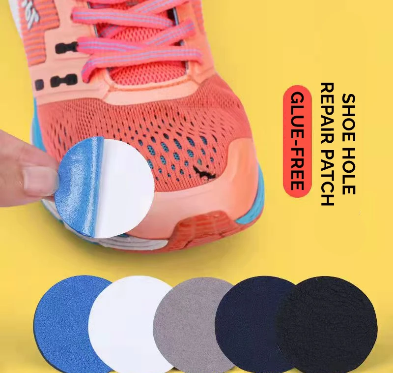 Shoe Patch Vamp Repair Sticker Subsidy Sticky Shoes Insoles Heel Protector Heel Hole Repair Lined AntiWear Heel Foot Care Tool