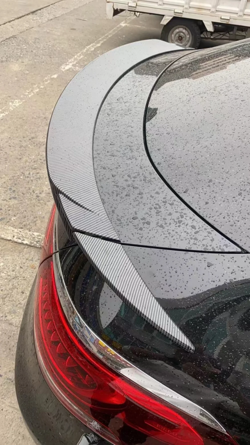 Задний спойлер Osmrk для Mercedes-Benz GLC coupe brabus