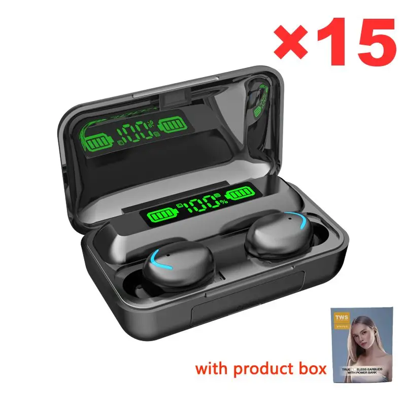 Buy الأصلي الجملة اللاسلكية سماعة بلوتوث سماعات F9 5c Tws سماعة ألعاب Ps4 الهاتف Handfree مع هيئة التصنيع العسكري سماعات بيع 15 قطعة