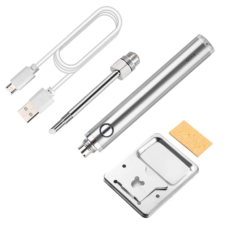 

5V Battery Soldering Wireless Portable Charging Soldering Iron 510 Interface Soldering Iron Head Welding Repair Tool