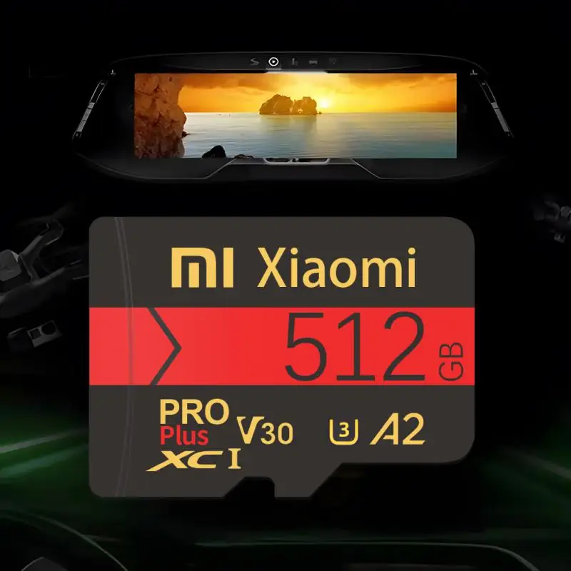 Карта памяти Xiaomi SD-карта 128 ГБ 256 512 32 64 флэш-память на 1 ТБ TF класс 10 TF/SD-карта для