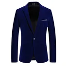 Мужской модный костюм куртка осеньзима бархатный бордовый мужской костюм платье для свадьбы жениха выпускного певицы блейзеры Мужской Блейзер приталенный