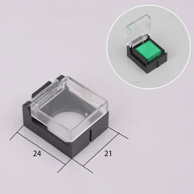 

Защитная крышка с 16 кнопками, аксессуары для кнопок переключателей, пылезащитная крышка, открытие 16 мм