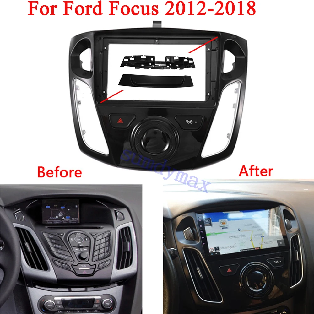 

Автомобильная Рамка-адаптер Android для Ford Focus Mk3 2012-2015, 9 дюймов