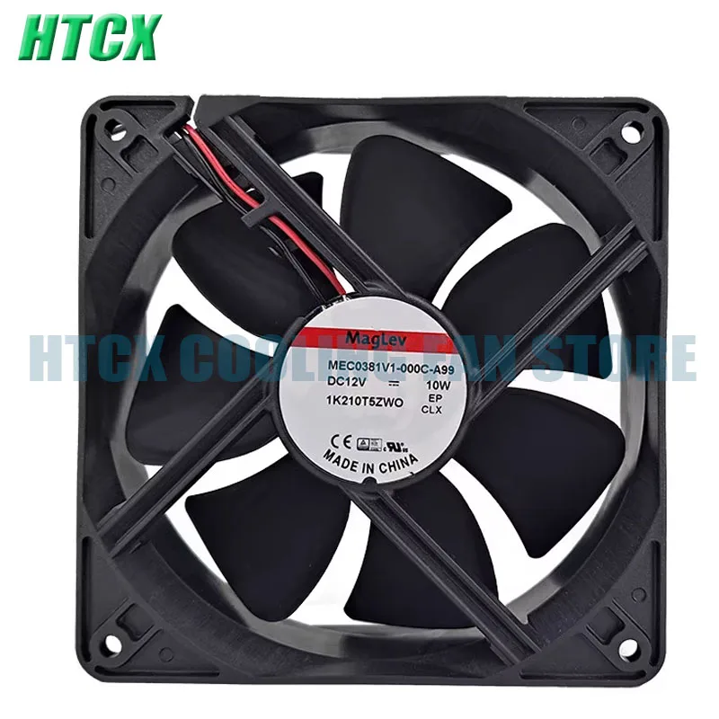 Новый MEC0381V1-000C-A99 Cooler 12 В постоянного тока 10 Вт 120x120x38 мм 2-линейный Вентилятор