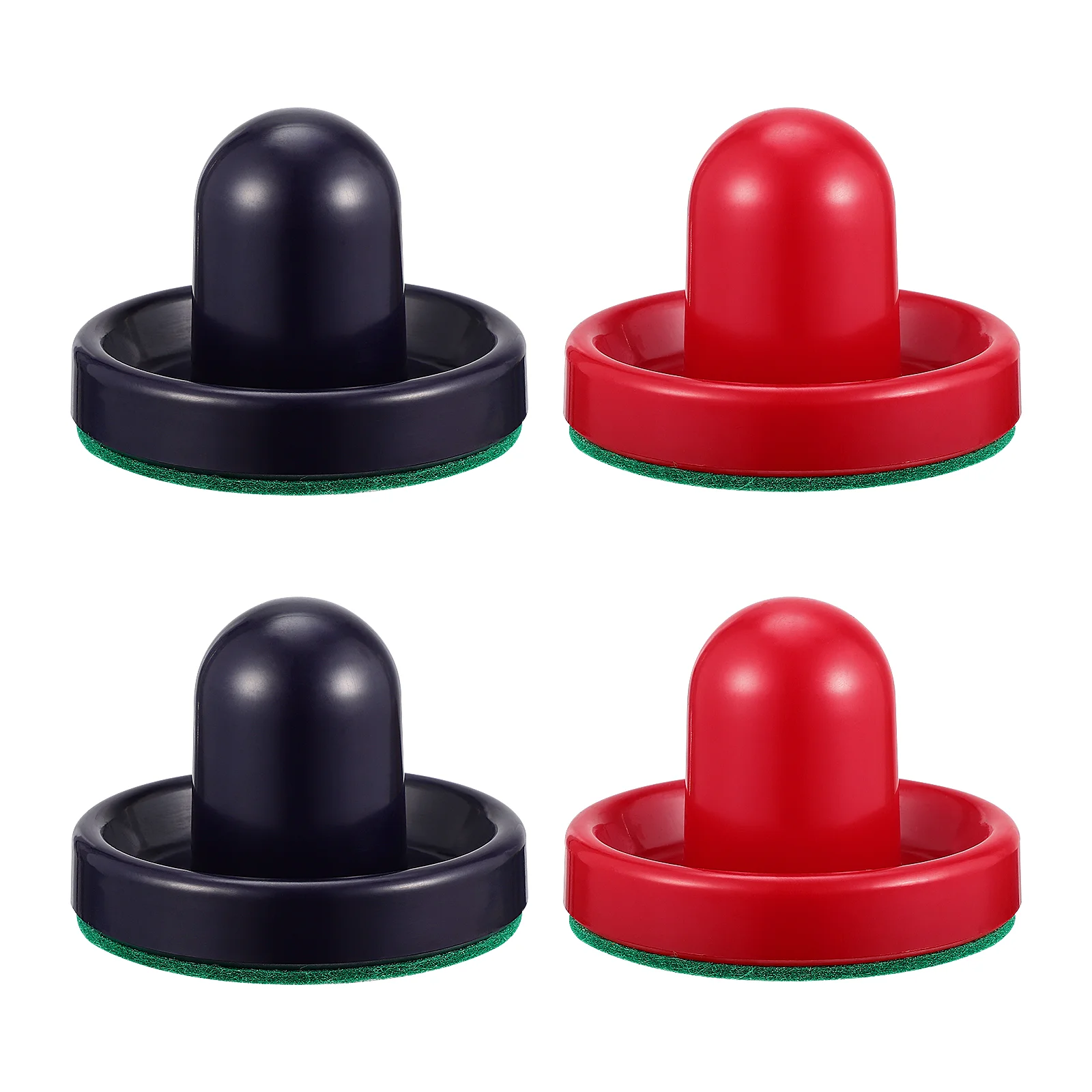 

Hockey Air Table Pucks Mini Paddlesfor Adults Indoorpusher Setinch Pads Felt Kids