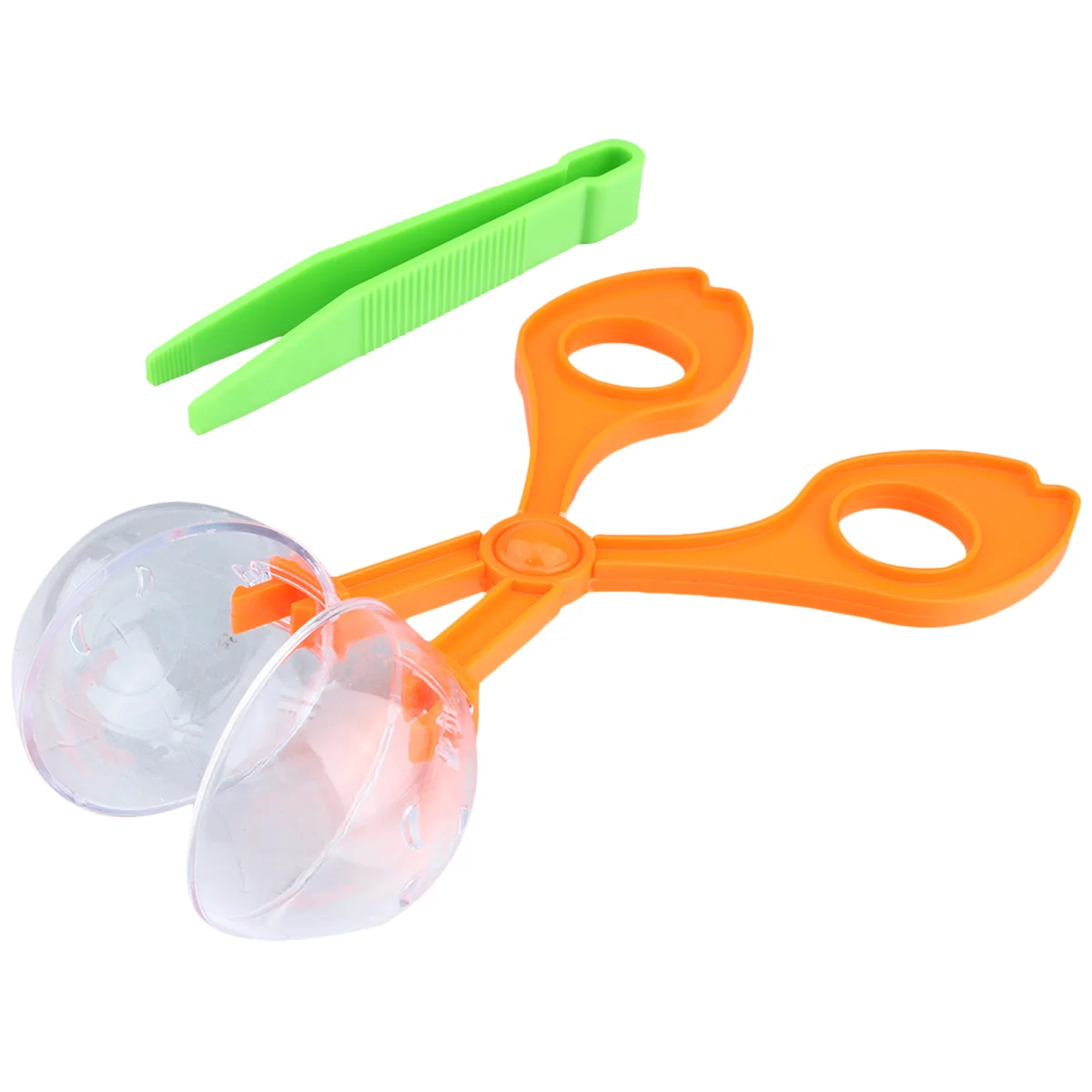 

3 Set of 6Pcs Plastic Insect Catcher Scissor Tong Handy Tool Outdoor Bug Clamp Scissor Educational Toy Assorted Color (1Pc