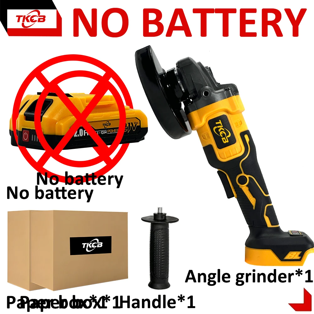 

TKCB Бесщеточная Угловая Шлифовальная Машина 125 мм