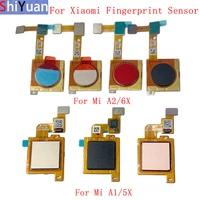 fingerprint sensor scanner home button flex cable ribbon for xiaomi mi a2 6x a1 5x touch sensor flex cable replacement parts